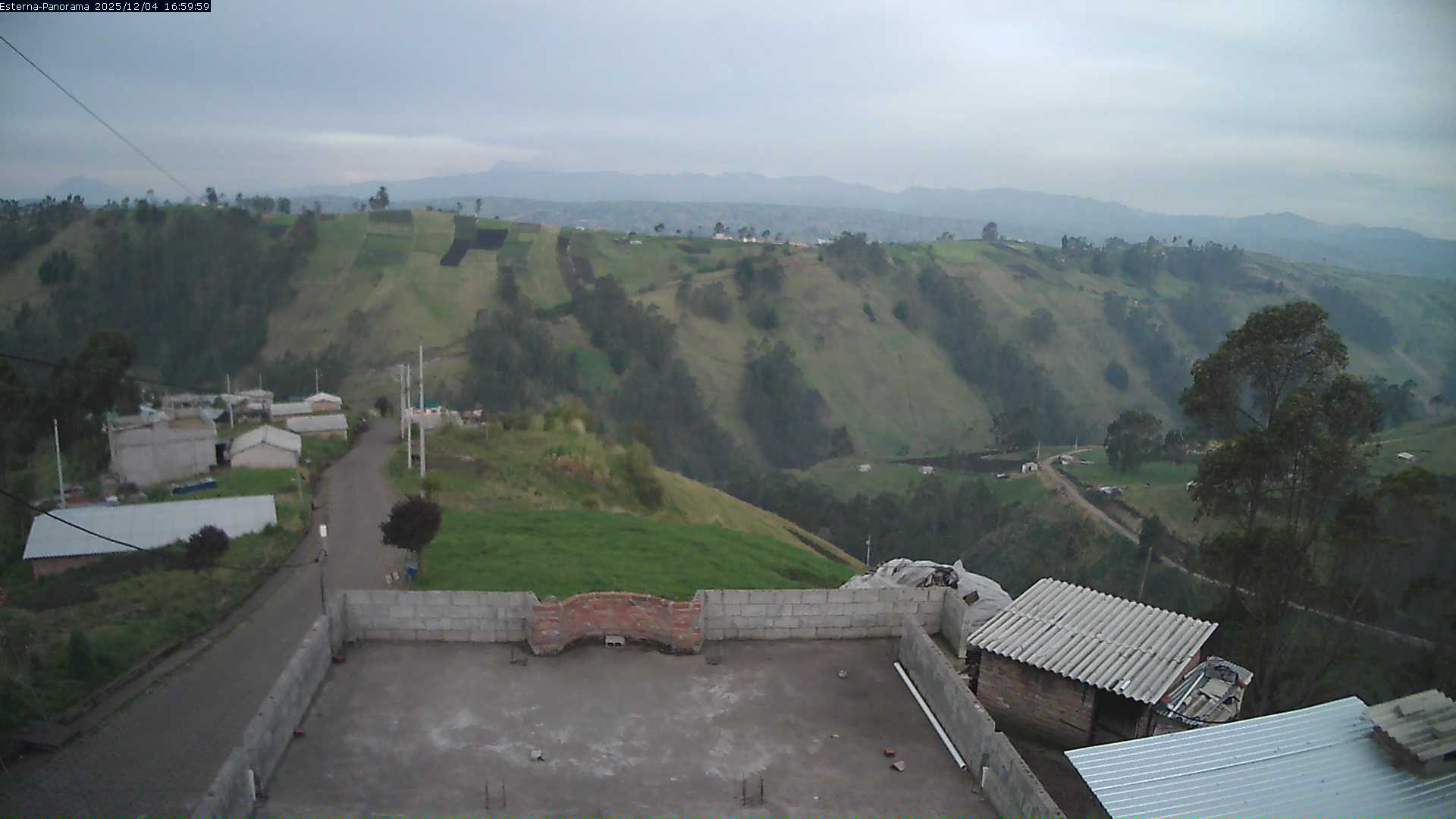 La Esperanza - Panoramaaussicht der Vulkane