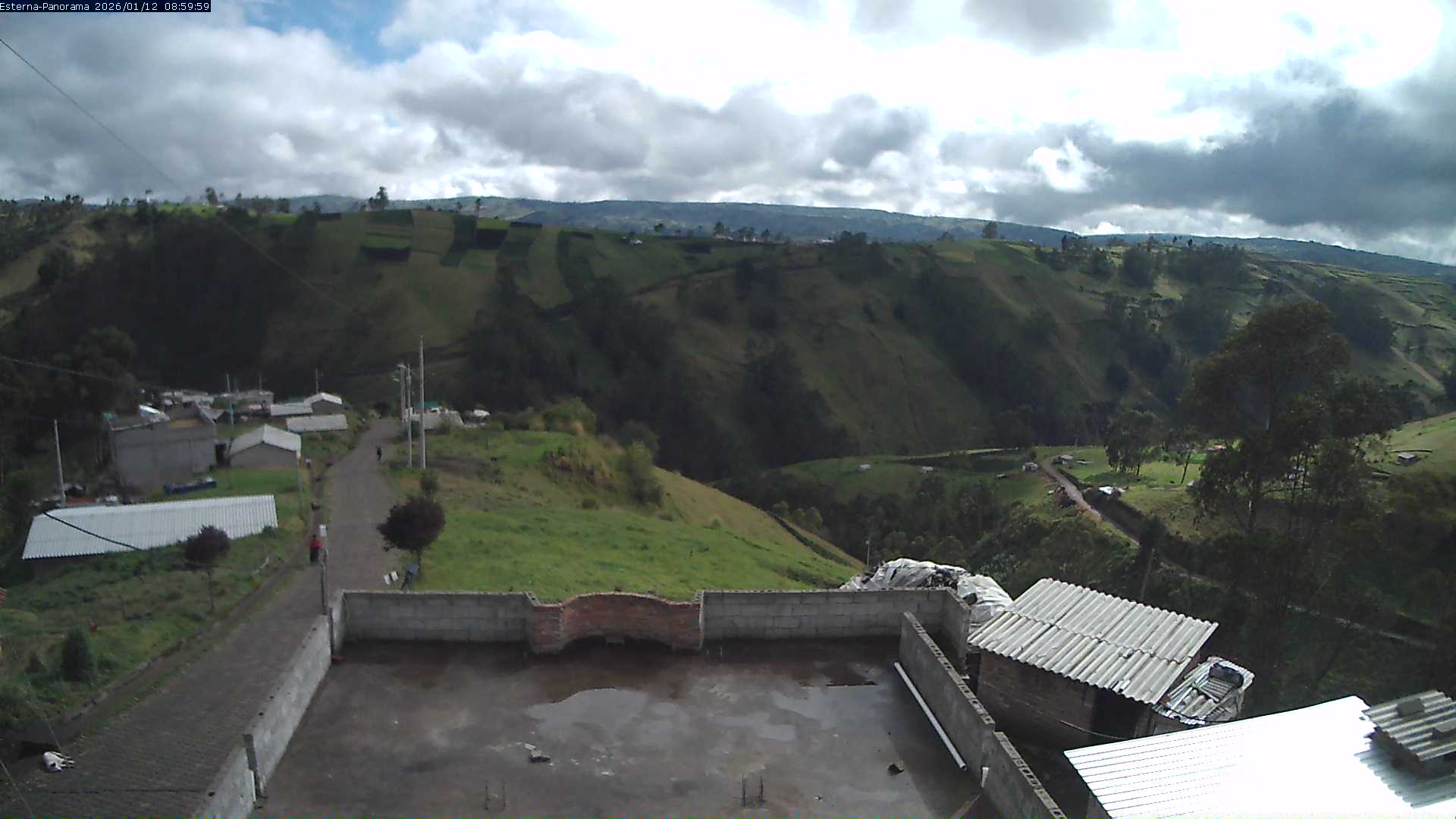 La Esperanza - Panoramaaussicht der Vulkane