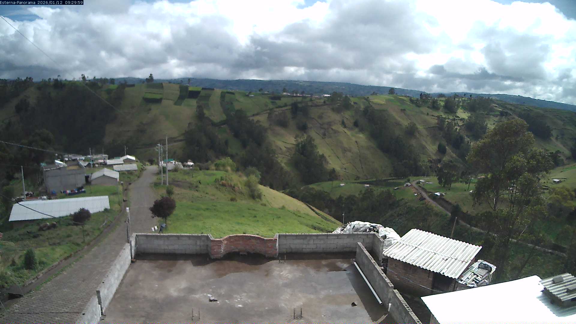 La Esperanza - Panoramaaussicht der Vulkane