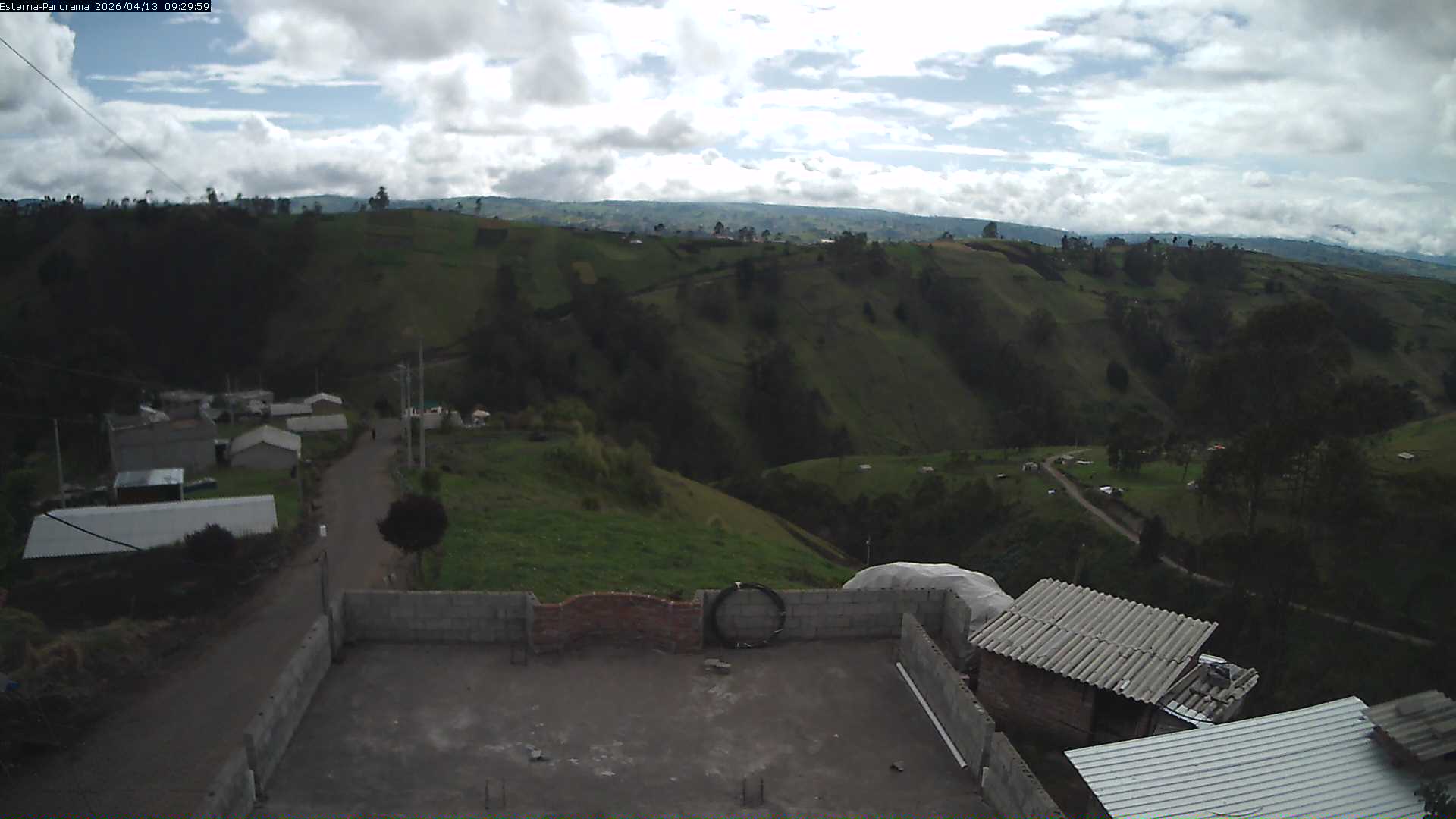 La Esperanza - Panoramaaussicht der Vulkane