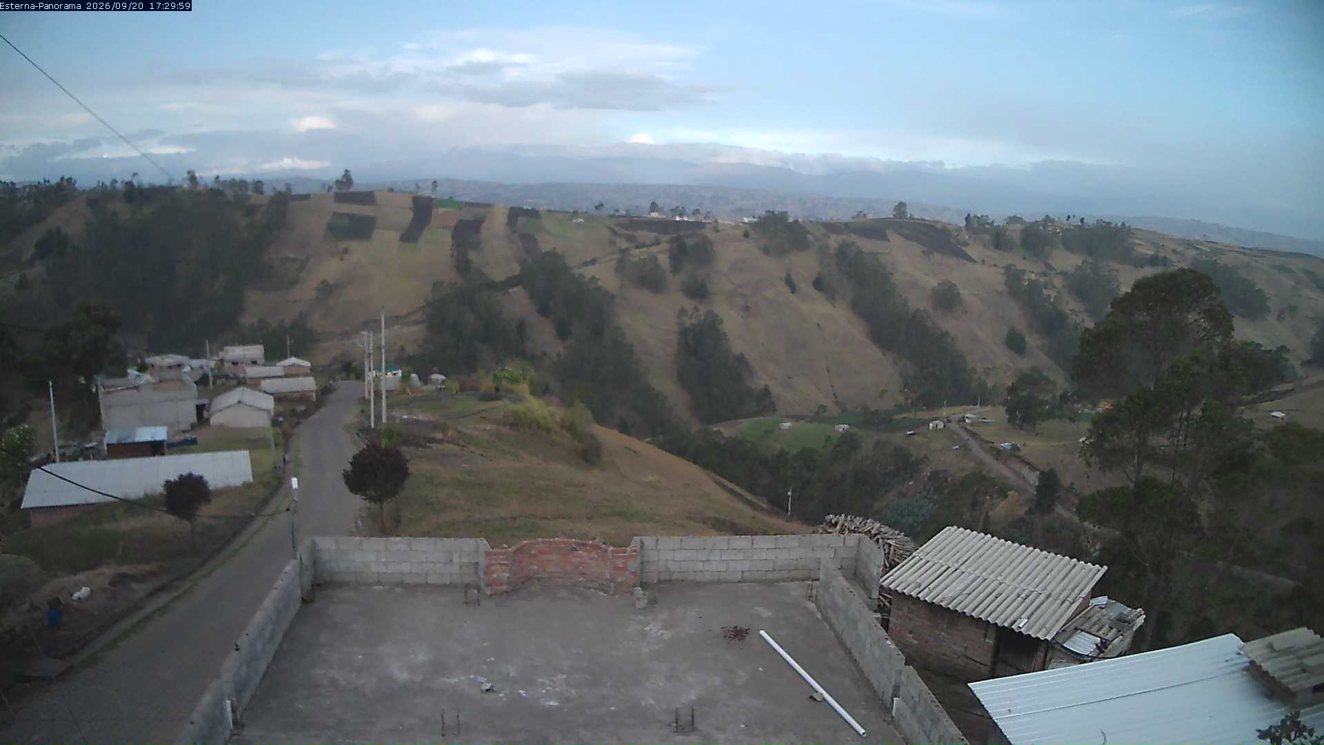 La Esperanza - Panoramaaussicht der Vulkane